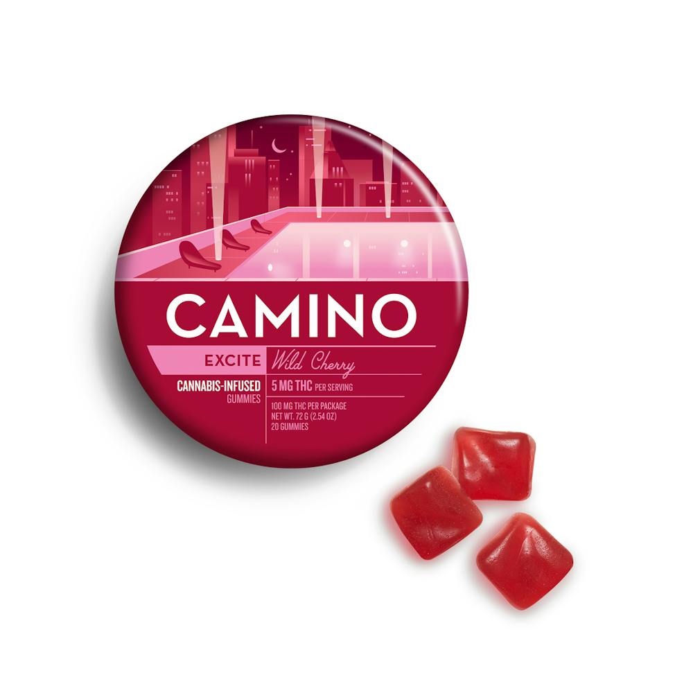 Product Gummies |  Wild Cherry (S) 5:5:5 (THC:CBC:CBG)| Camino