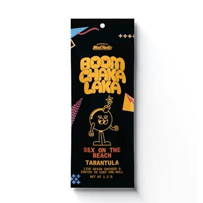 Boom Chaka Laka Sex On the Beach Infused Pre-Roll 1.3g Indica/Hybrid by Mad Packs – Pre-Rolls at Gatsby Cannabis