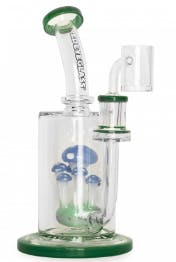 Red Eye Glass 9" Teacher Concentrate Rig