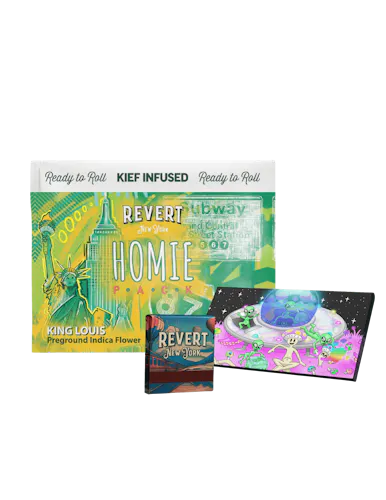 Memory Loss | Kief Infused Homie Pack Ground Flower | 14g-active