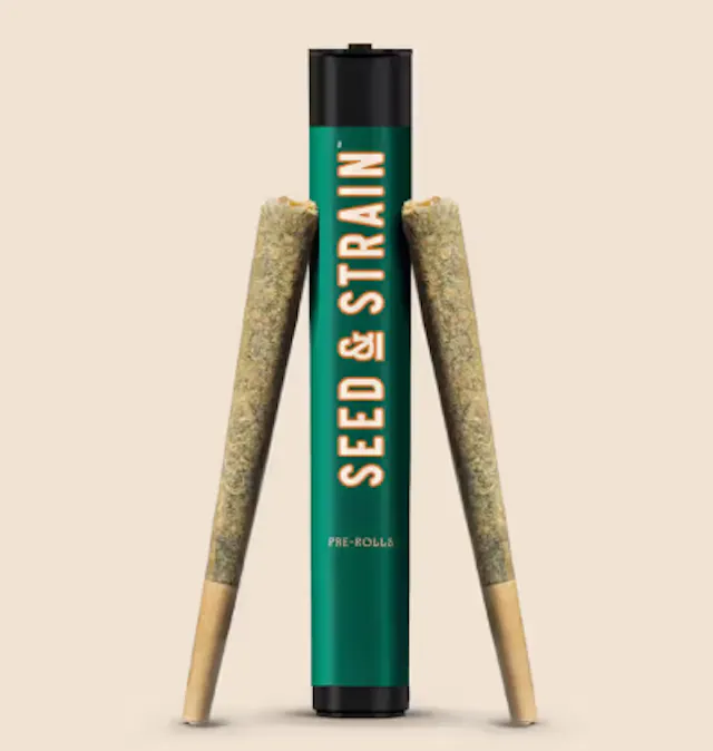 Seed & Strain Pre-Roll Pack Snowball 2pk/1g (hybrid, packs)