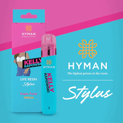 Hyman - 1g Live Resin Stylus Disposable - Kelly Kapowski