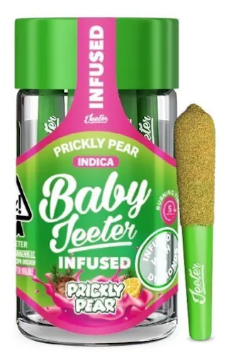 Baby Jeeter Prickly Pear 0.5g Infused Pre-Roll 5pk (2.5g)-1