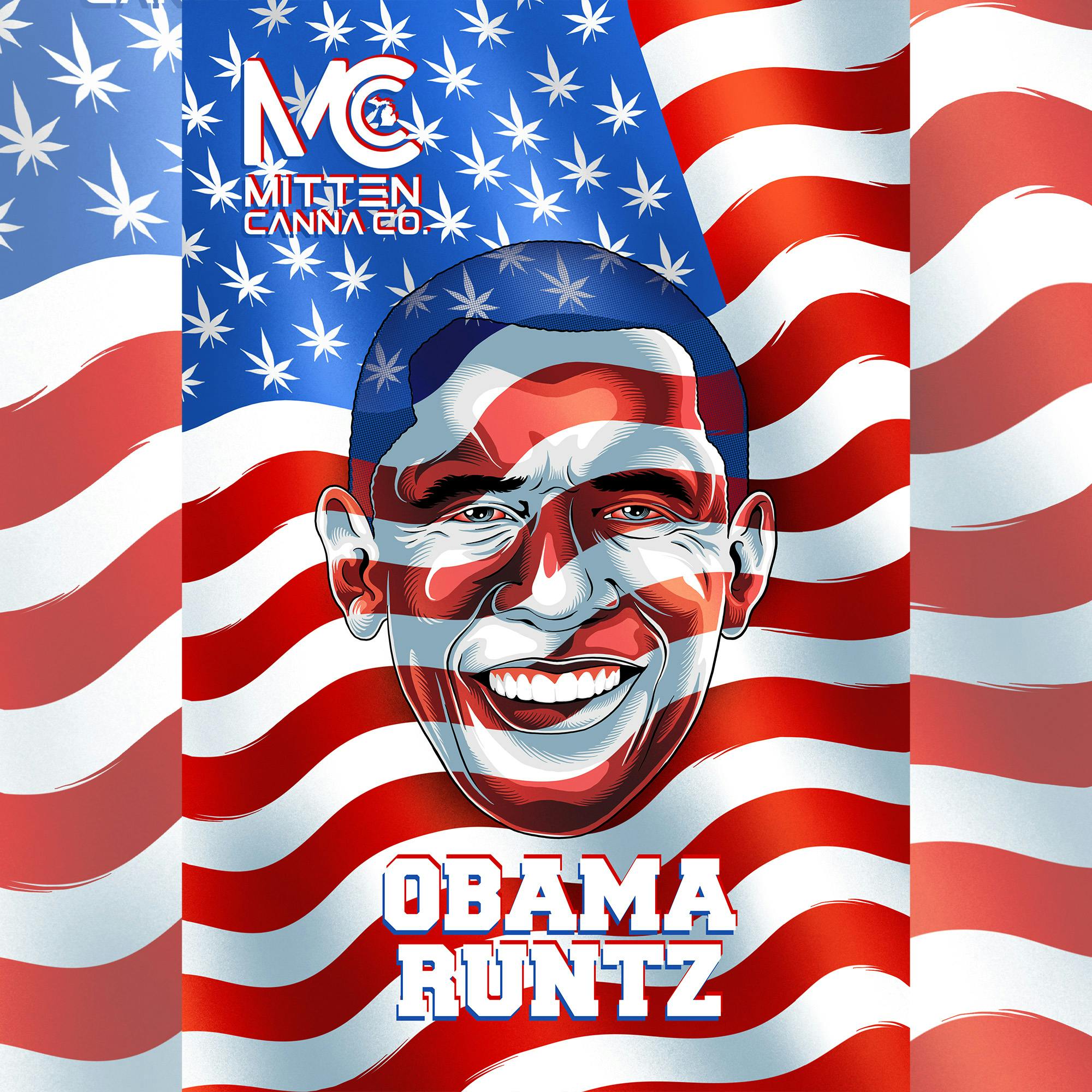 Mitten Canna Co. - 3.5g Prepack - Obama Runtz
