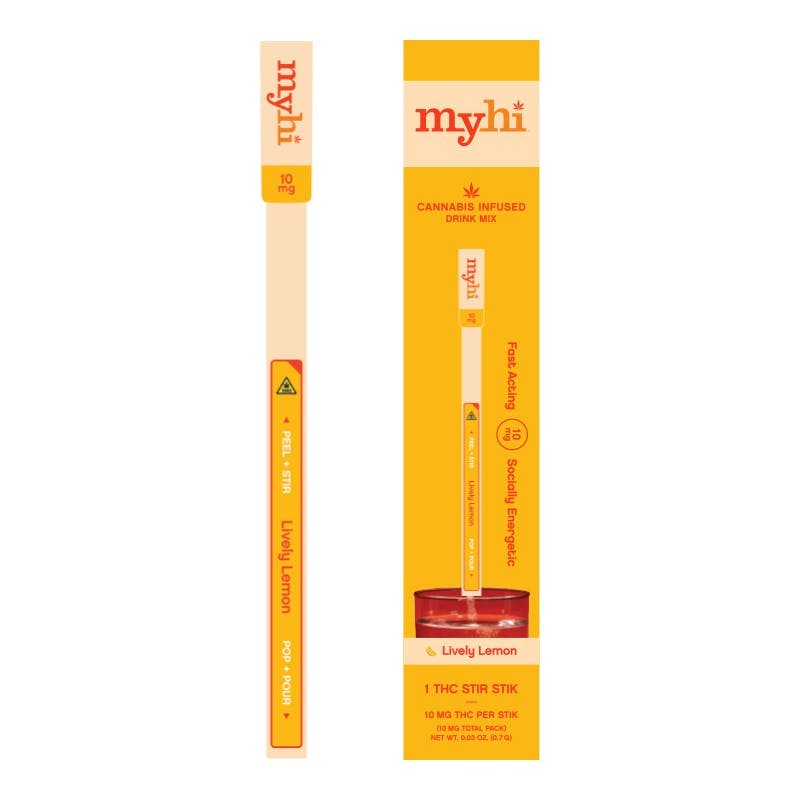Photo of MyHi – Lively Lemon Single Stick 10mg