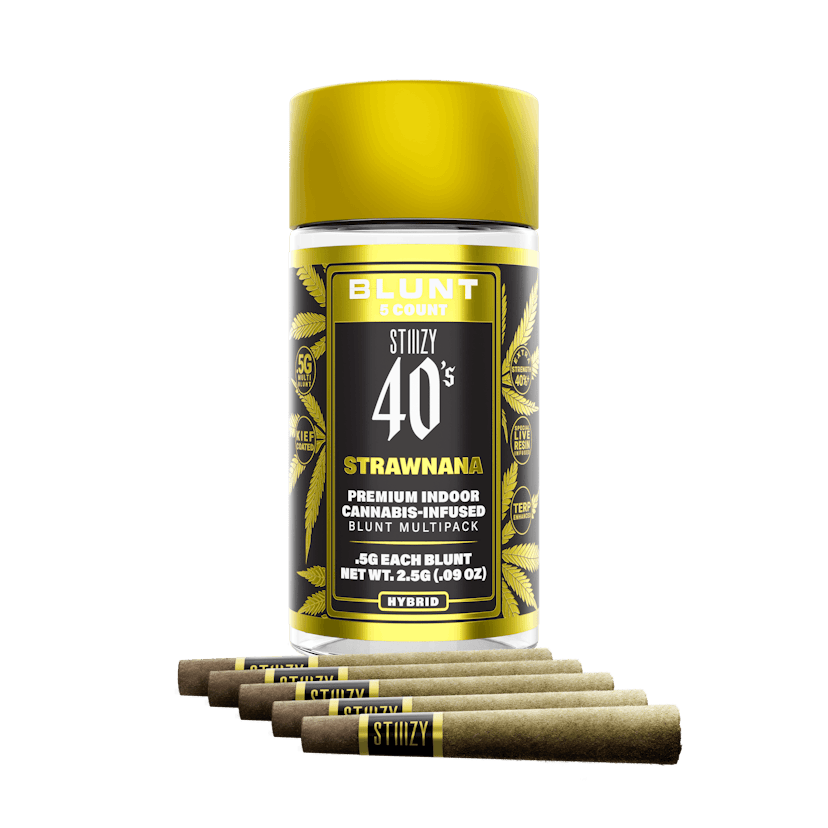 Stiiizy 5 x .5g Infused Blunts Strawnana