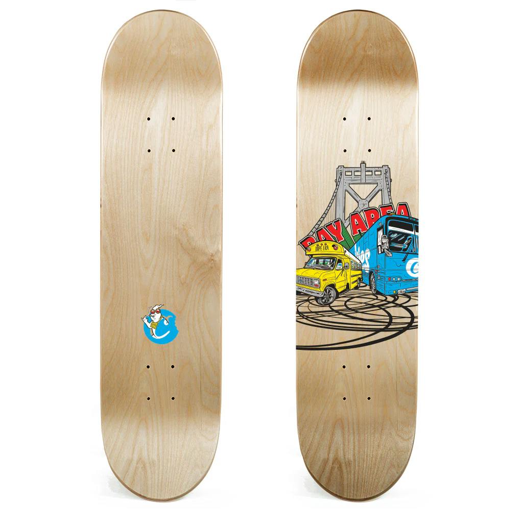 Cookies Cookies x Dope Era Tech Bus Skateboard Deck