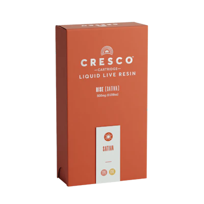 Cresco - 1g Live Resin Cart - V6 Haze - CARTRIDGES by Cresco at King of Budz
