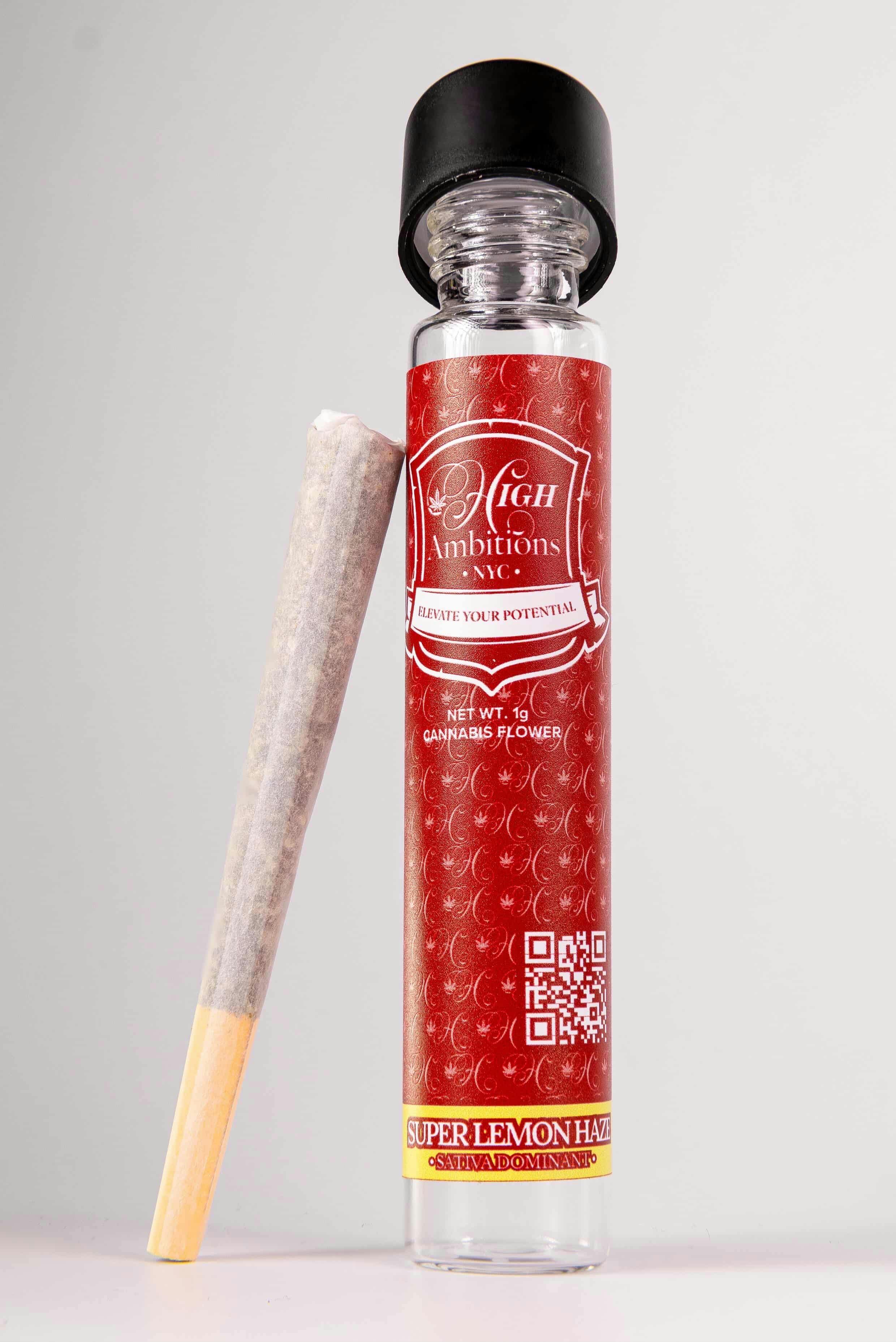 Product High Ambitions - Super Lemon Haze - 1g - Craft Preroll