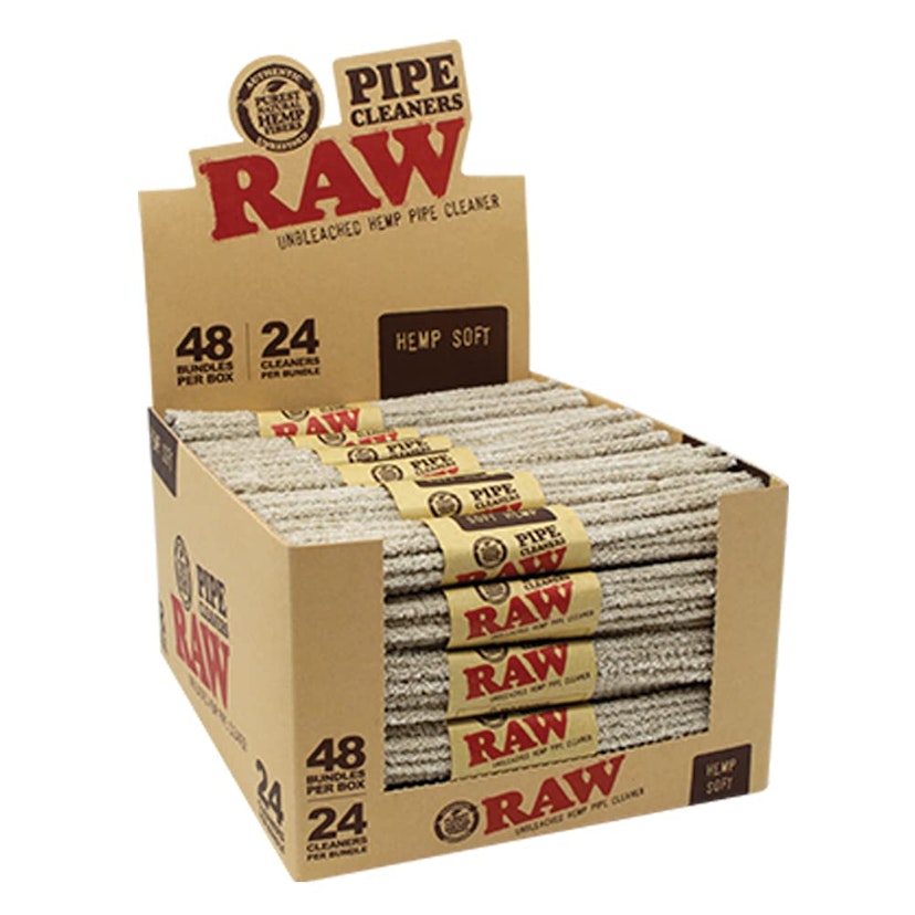 RAW - Hemp Soft Pipe Cleaners (24ct)
