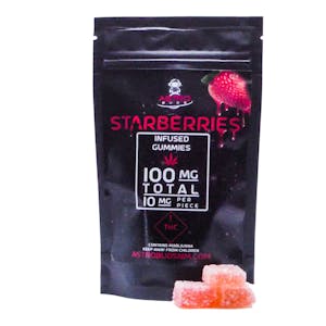 Astro Buds | 100mg Gummy Pack | Starberries