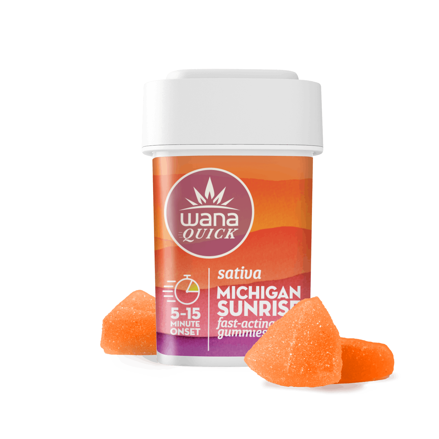 Quick Michigan Sunrise Sativa Gummies [10 pack] | 200mg