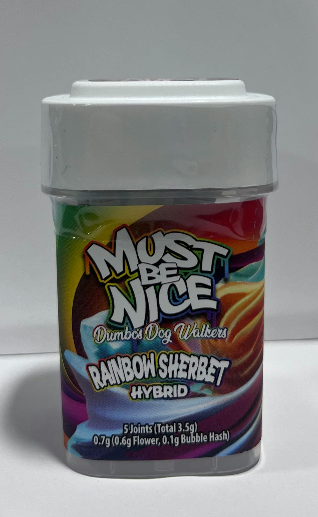 Rainbow Sherb Infused Dogwalker - 5pk