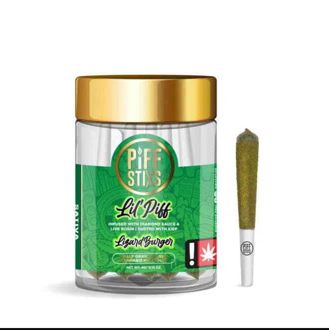 Piff Stixs - Strawberry Mochi - .5G Infused Preroll 5PK | Nectar