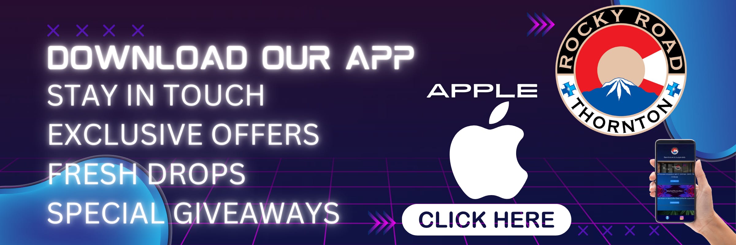 Rocky Road Thornton App Apple