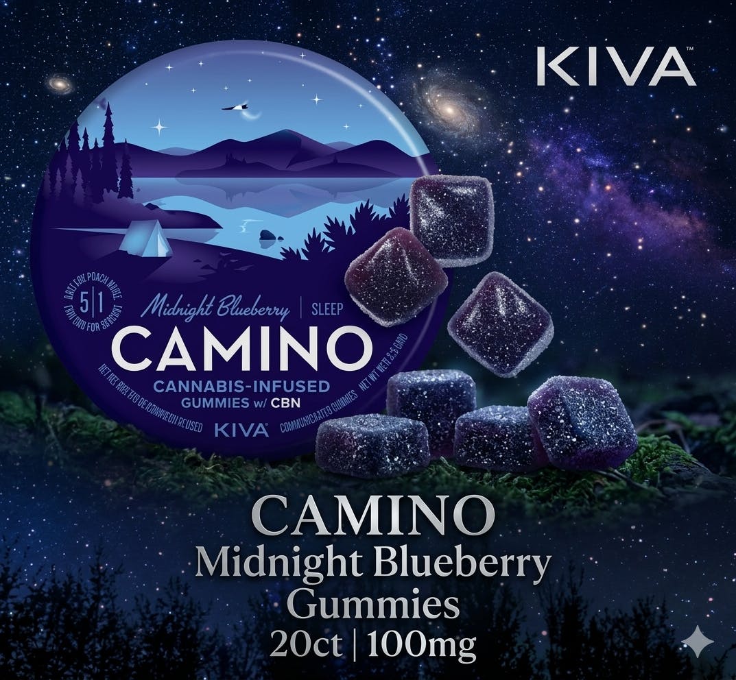 Product Camino | Midnight Blueberry | Gummies | 20ct | 100mg