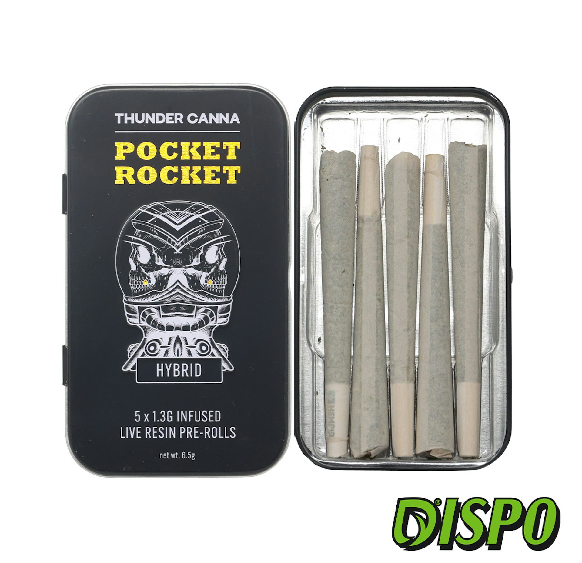 Pocket Rocket - Grape Ape 5pk. Infused Pre-Rolls