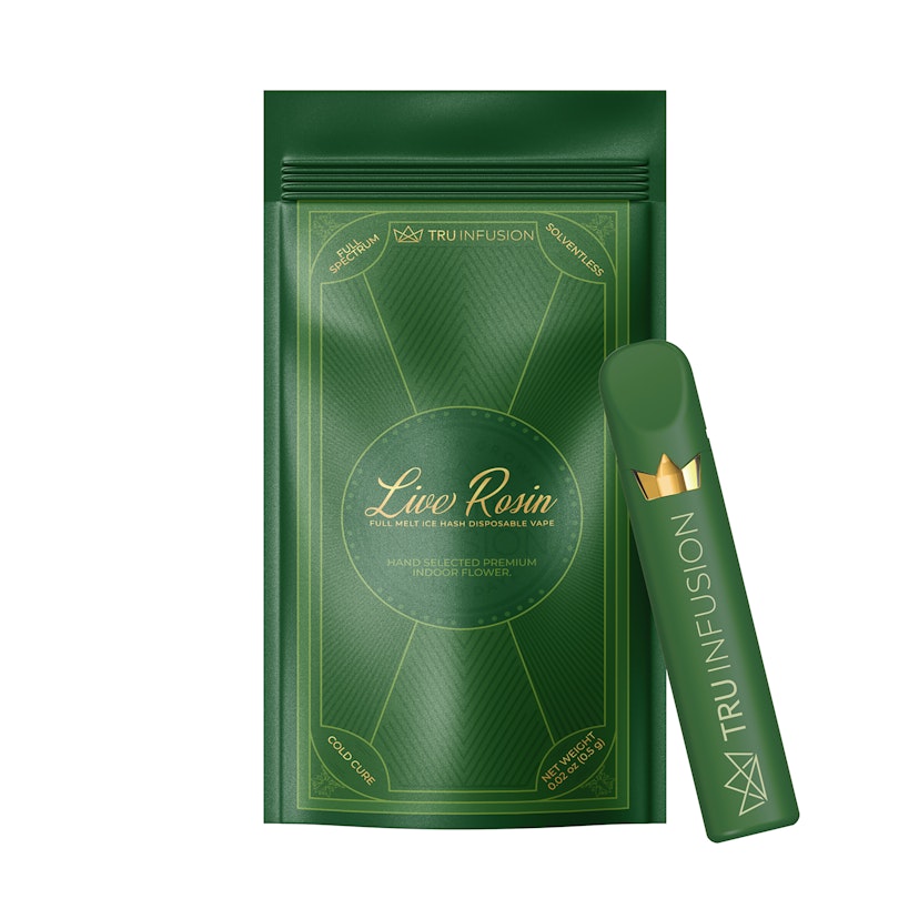 Tru Infusion Rosin Disposable : Silver Project