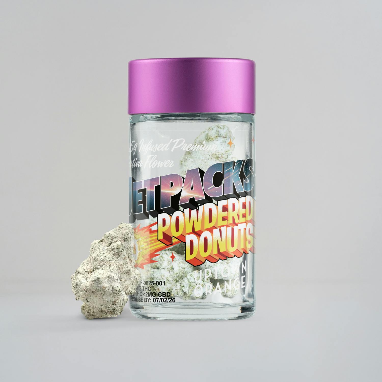 Flower | Jetpacks | Uptown Orange | Diamond-Infused | 3.5g