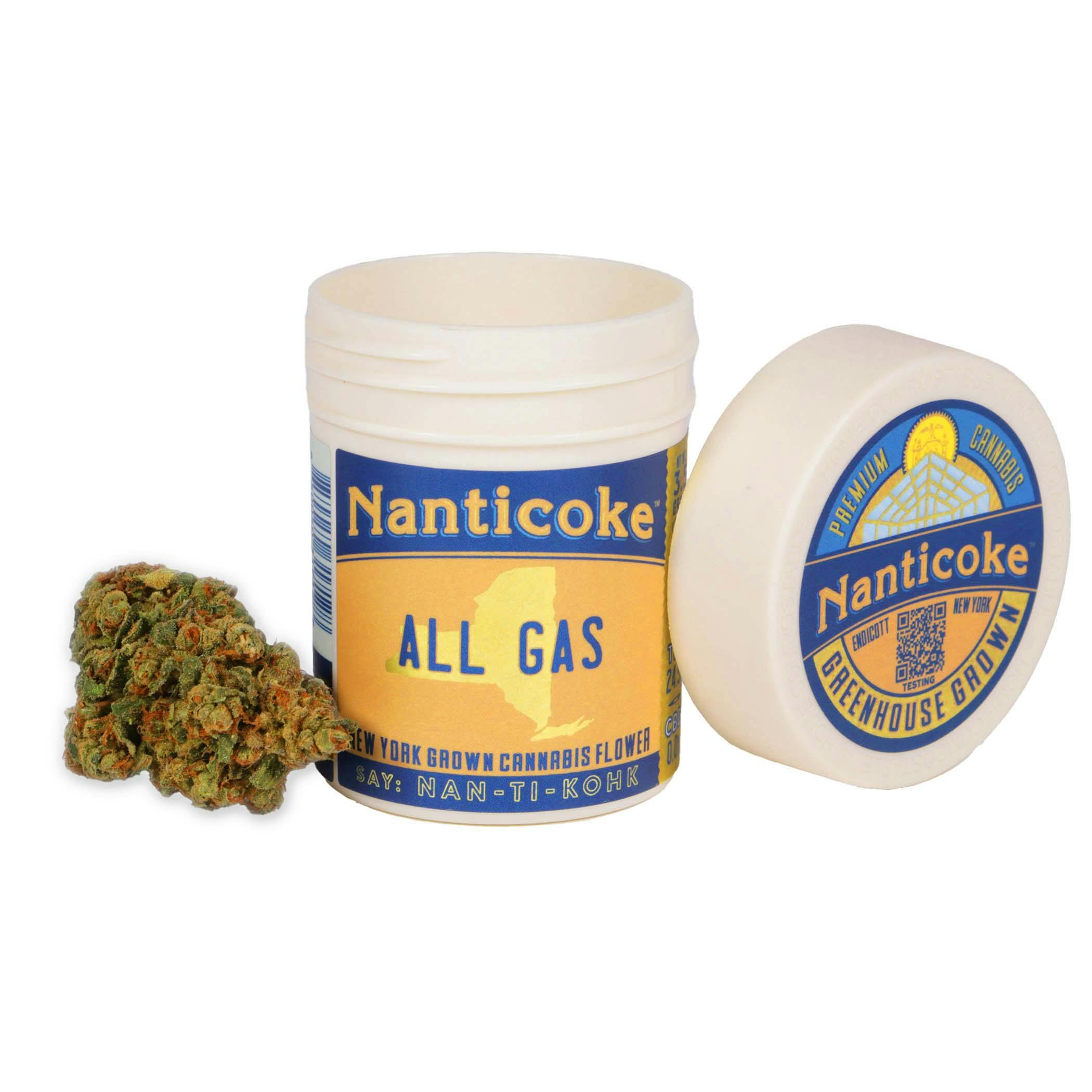 Nanticoke | 3.5 Flower Jar | All Gas