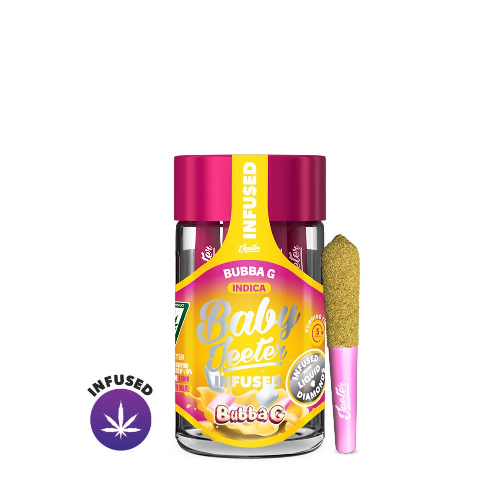 Bubba G Baby Jeeter Infused Pre-Roll 5-pack | 2.5g