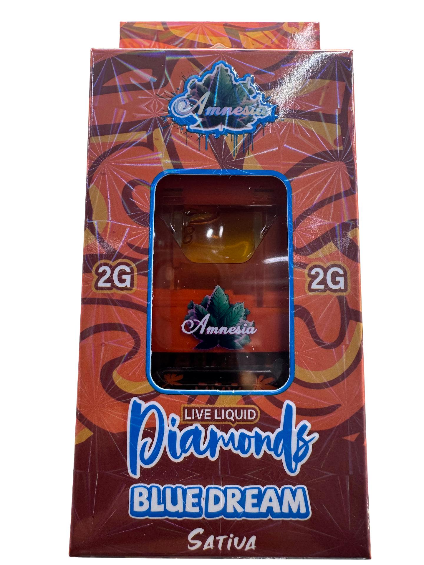 Amnesia - 2g Liquid Diamond Disposable - Blue Dream