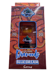 Amnesia - 2g Liquid Diamond Disposable - Blue Dream - DISPOSABLES by Amnesia at King of Budz