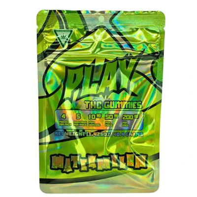 PLAY - 200mg Gummies - Watermelon