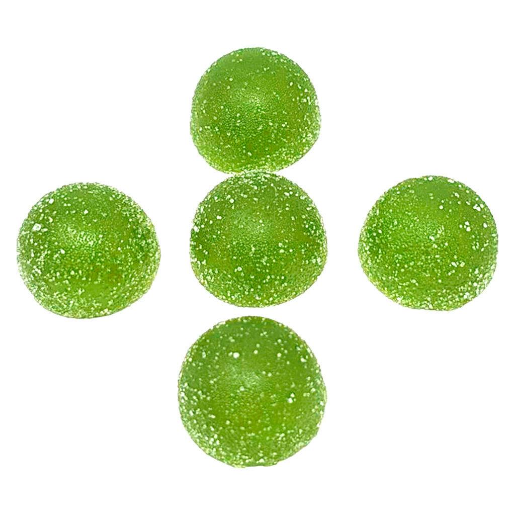 Edibles | Astro Boyz - THC:CBD 1:1 Alien Apple Gummies - Hybrid - 5 Pack