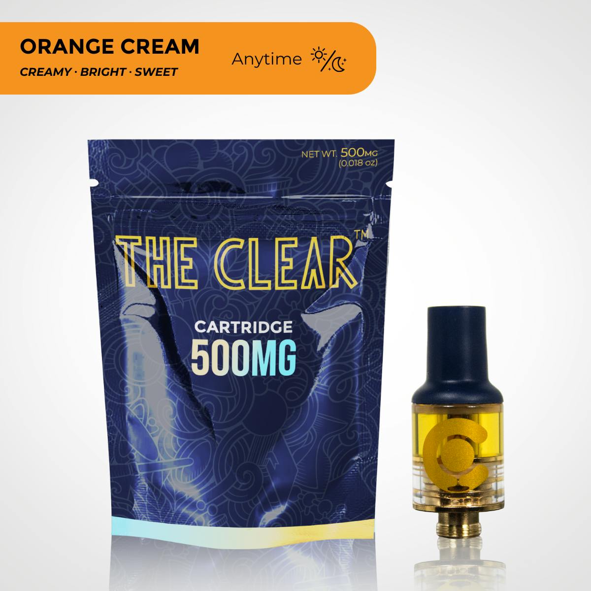 elf bar vape uk PacksPod 5000 Orange Creamsicle (Orange Burst) main image 1
