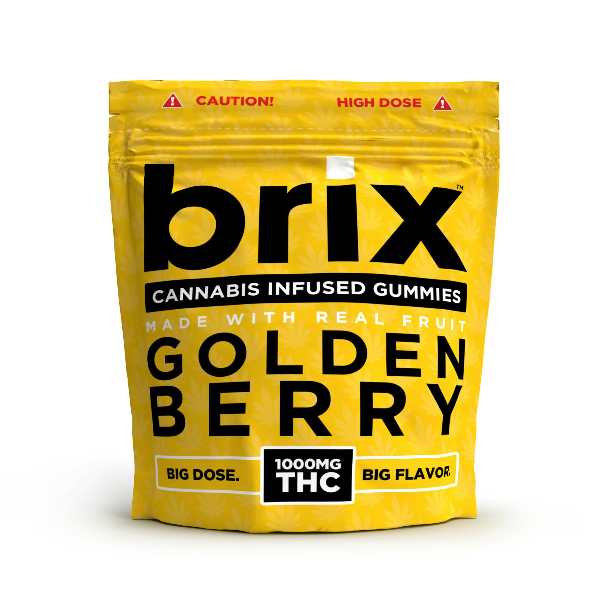 Baked Bros - Brix Gummies - Golden Berry (H) (1000mg)