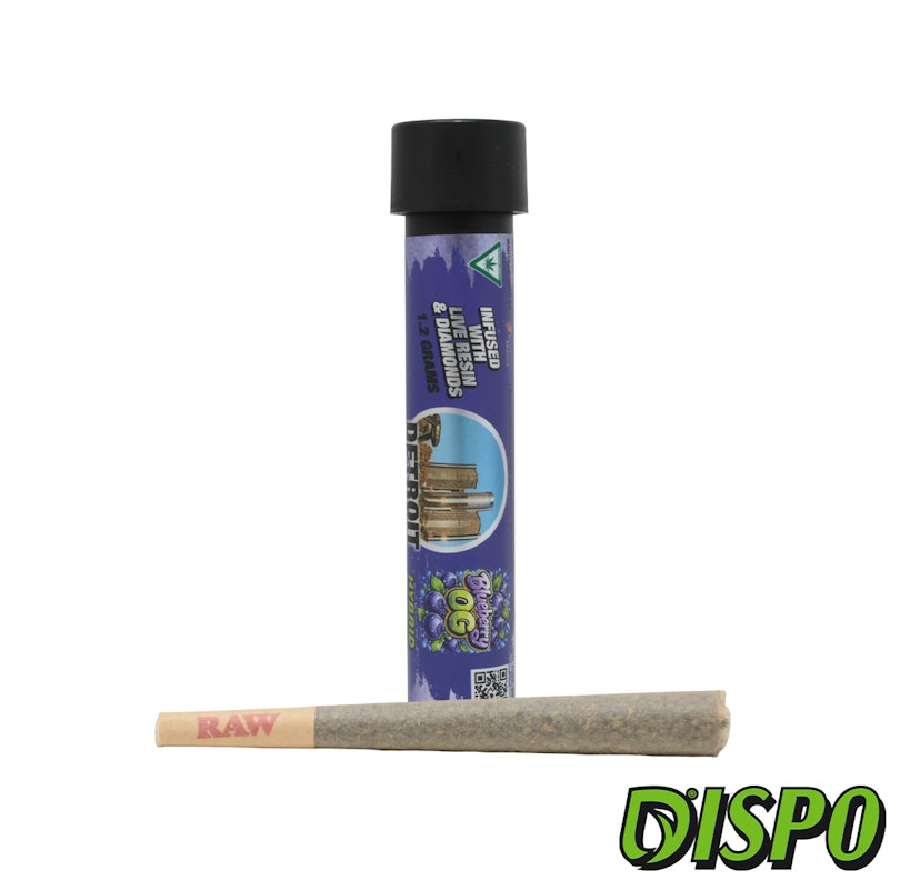 Detroit Dope - Gorilla Glue Infused Pre-Roll