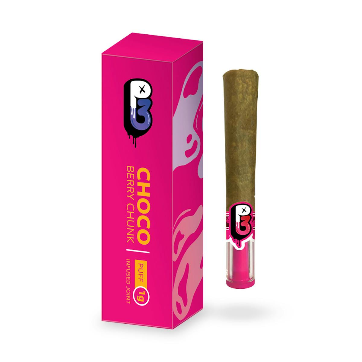 Image of P3 – Choco Berry Chunk Infused Preroll