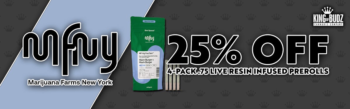 MFNY -  4-Pack .75 Live Resin Infused Prerolls