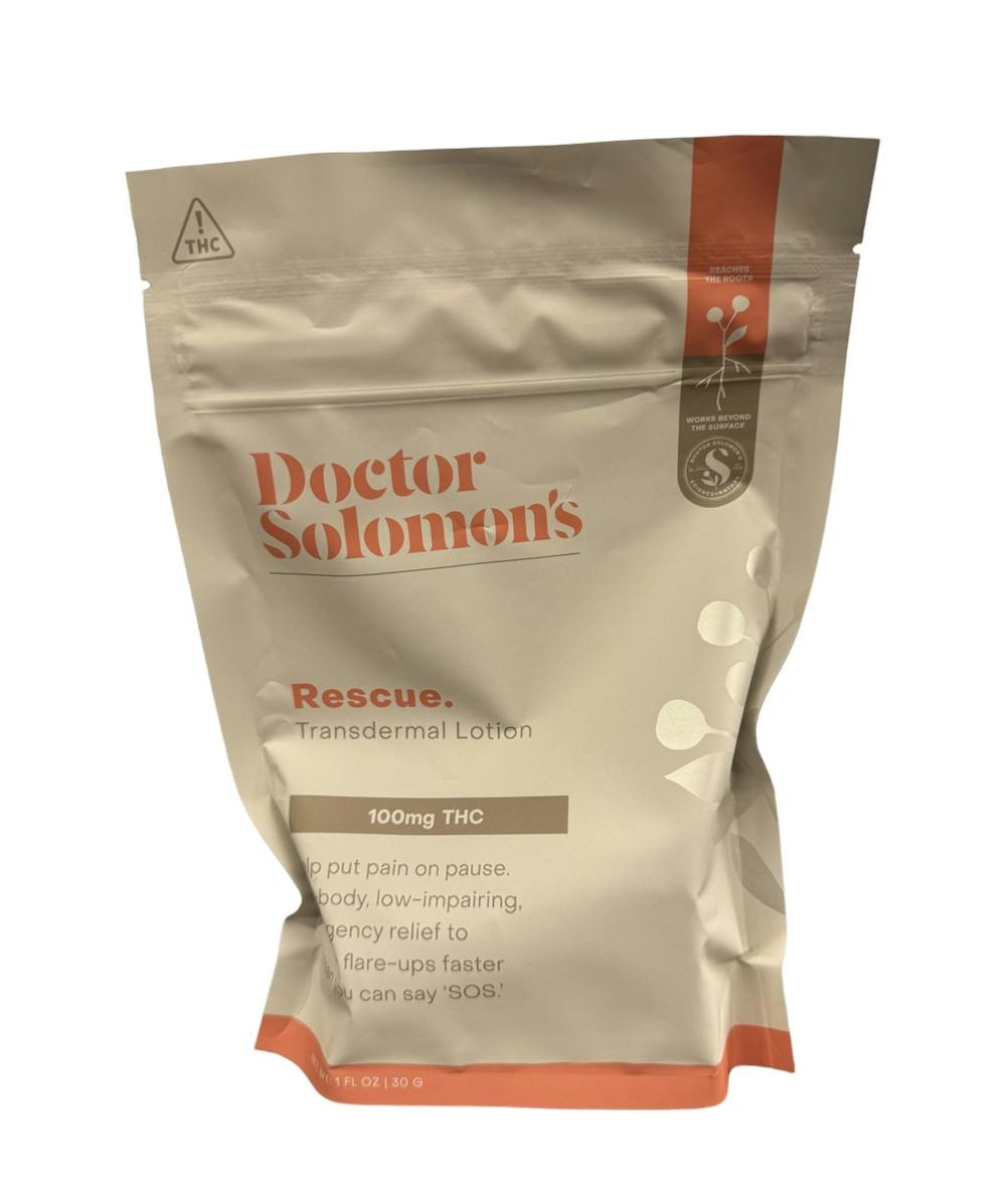 Product GTI Dr Solomon's Lotion - Rescue 100mg