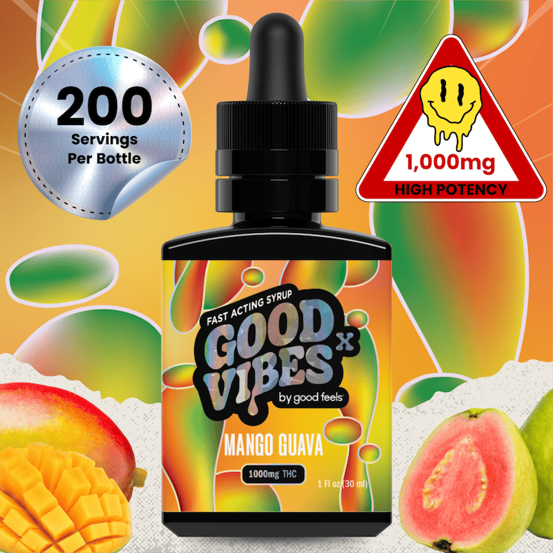 Product Good Vibes X - Mango Guava Tincture (1000mg)