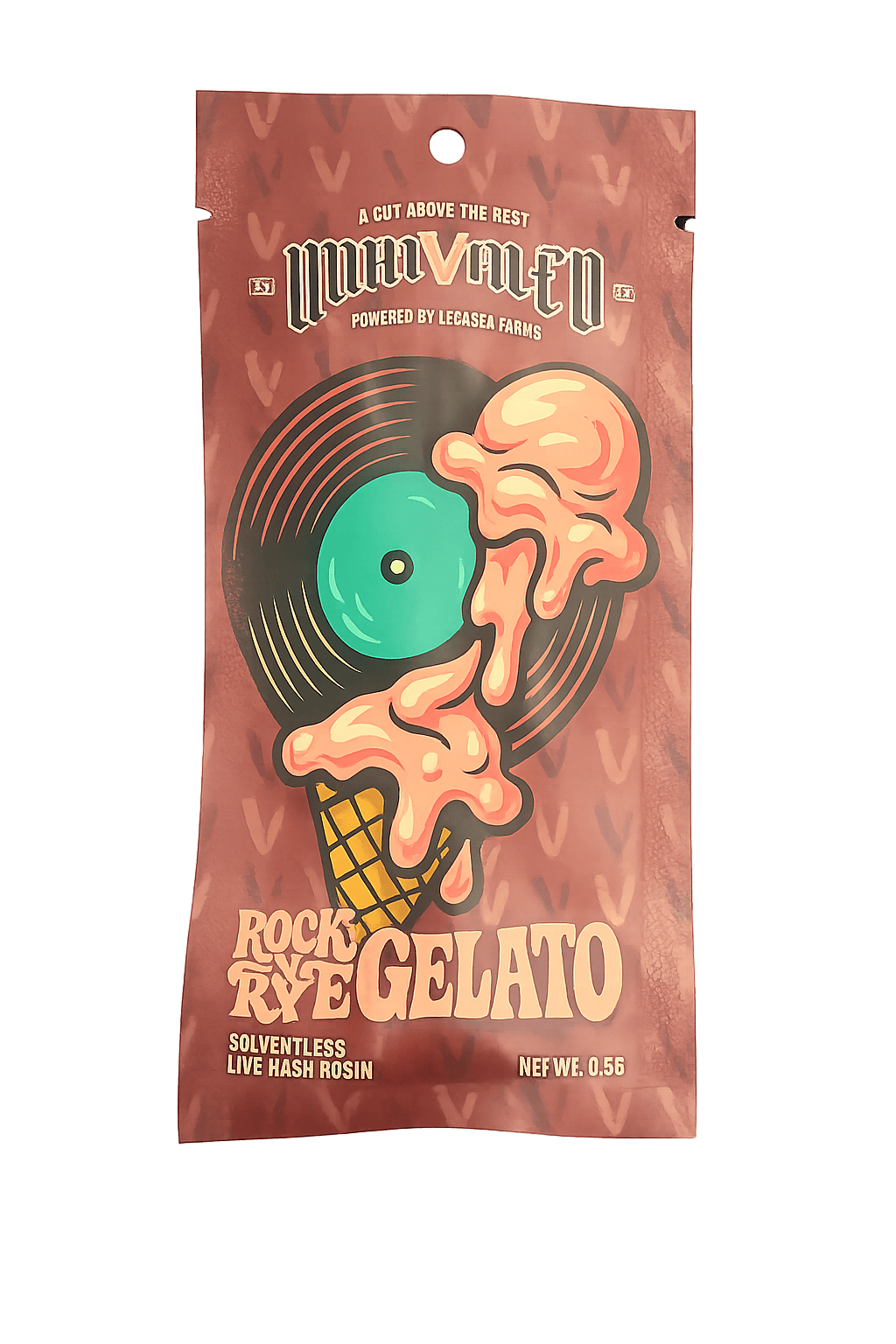 Unrivaled Solventless - Rock & Rye Gelato - .5g Disposable Vape