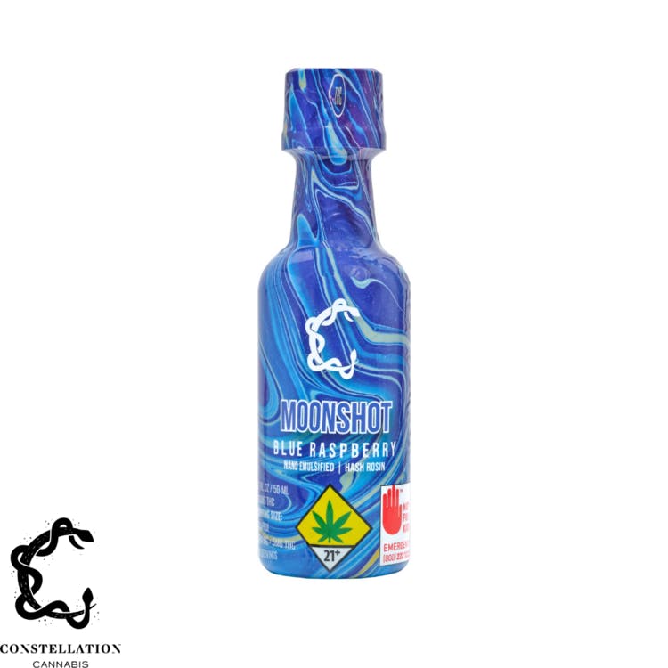 Constellation Cannabis Moonshot - Blue Raspberry - 100mg THC - Canna4Life