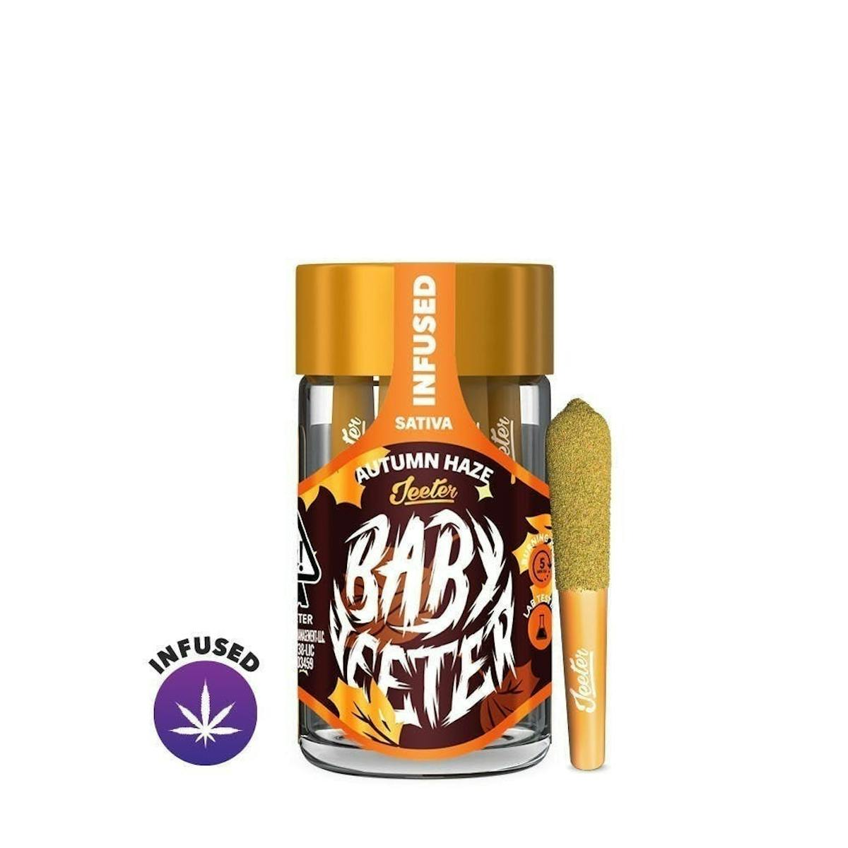 Photo of Baby Jeeter Autumn Haze 5pk Infused Prerolls