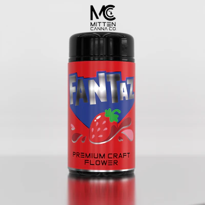 Mitten Canna Co. - 14g Prepack Jar - Strawberry Fantaz