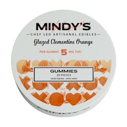 Glazed Clementine Orange - 5mg each / 100mg Total (20pk) - THC