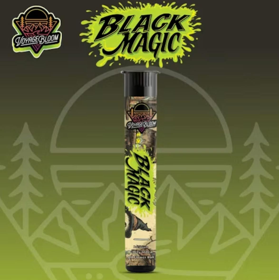 Voyage Bloom - Preroll - (1g) - Indica - **DARK MAGIC** (2/$18)