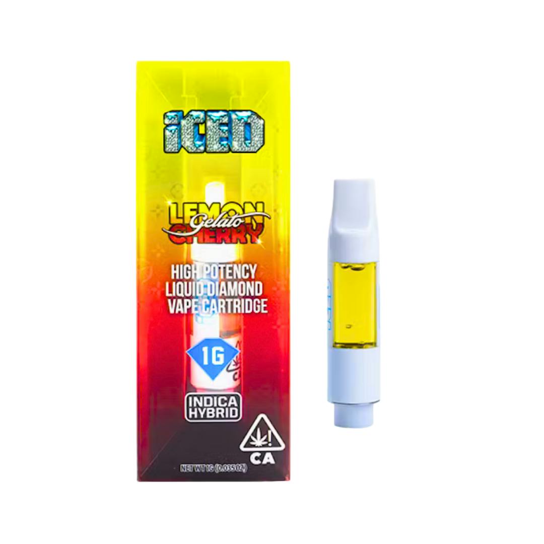 LEMON CHERRY GELATO ICED LIQUID DIAMOND CARTRIDGE