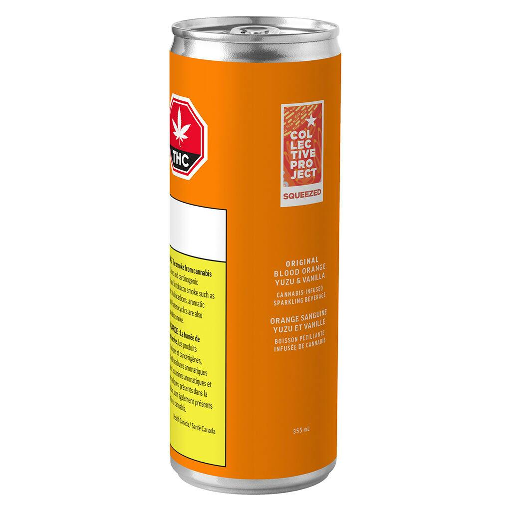 Collective Project - Original Blood Orange Yuzu & Vanilla Sparkling Juice - 355ml