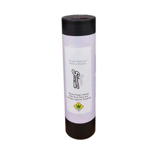 A strain specific infused pre roll pack.