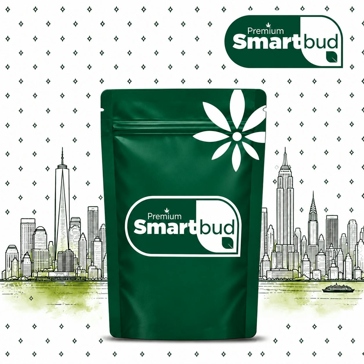 Smartbud Ground Flower - 28g - Blue Dream