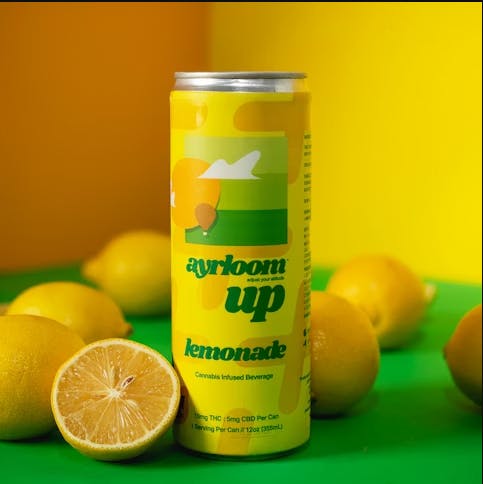 Product Ayrloom | Lemonade | Beverage | 12oz | 10mg