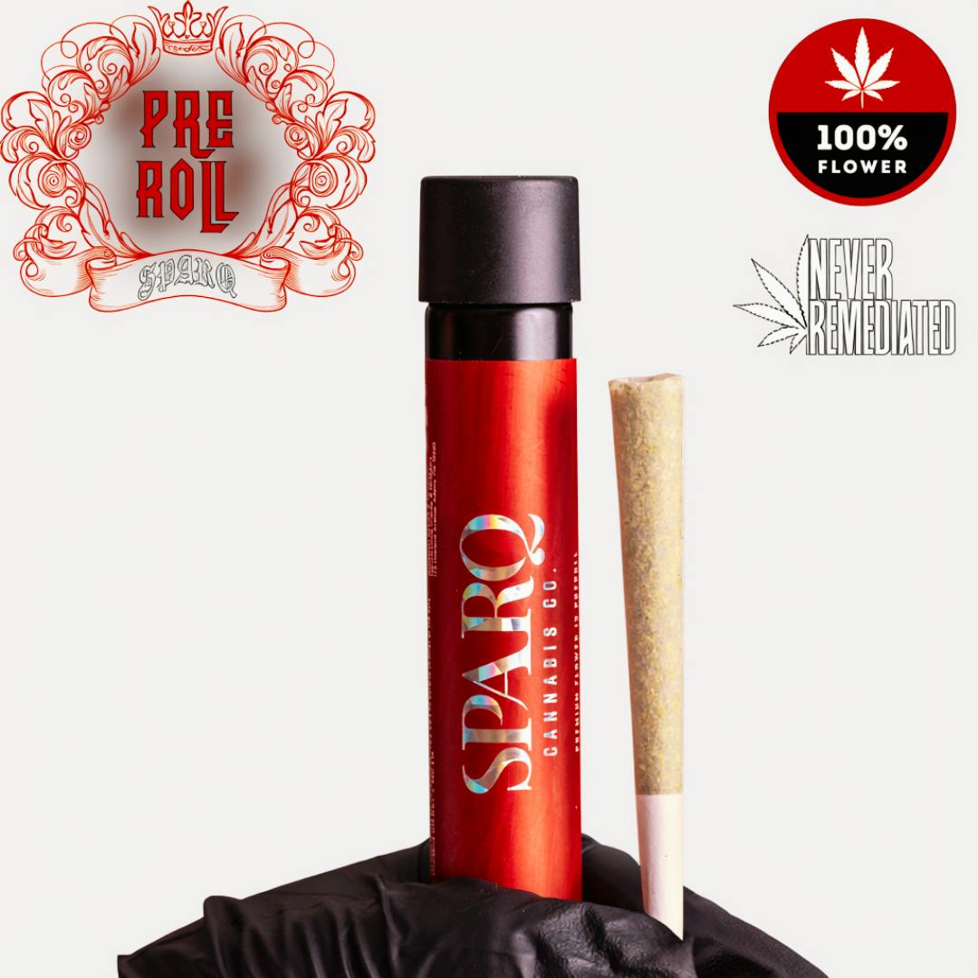 sparq disposable vape review Direct Deposit black and blue raz pre-roll cannabis packaging Flavors:Gold Rush (Sativa)
