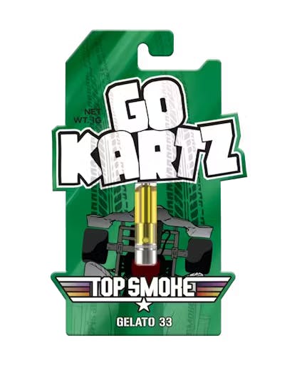 Product: TOP SMOKE GO KARTZ | GELATO 33 | CART HYBRID
