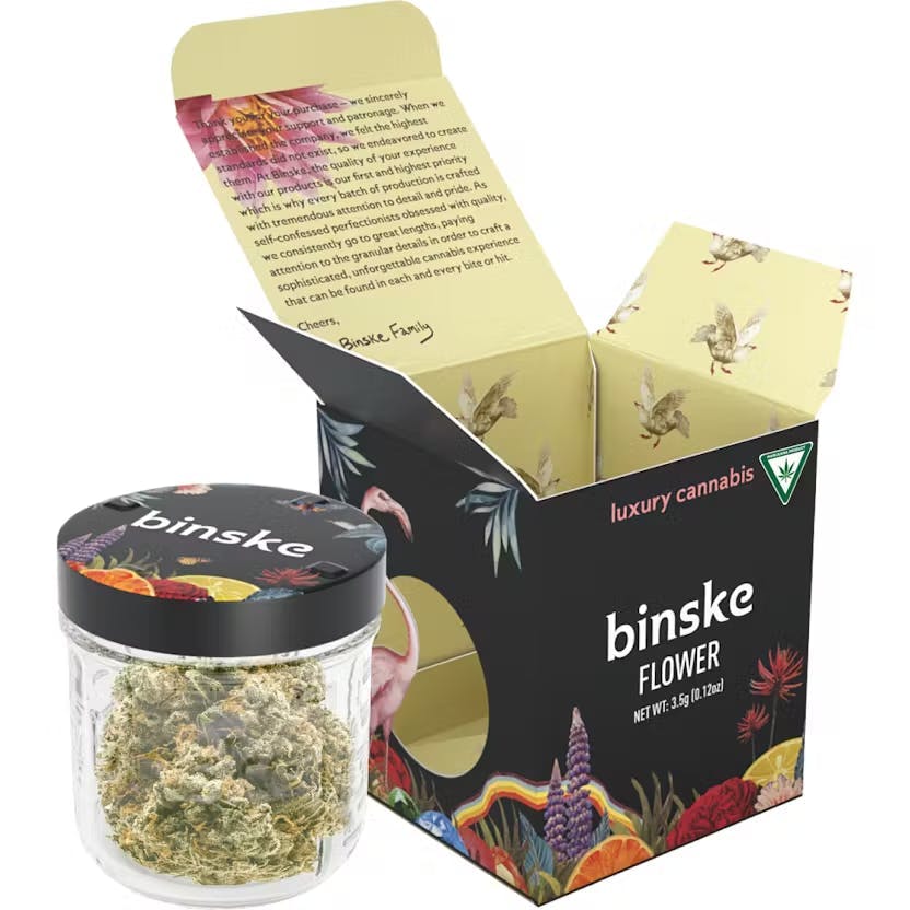 Binske | Sour Cakes | 3.5g (Premium Cannabis)
